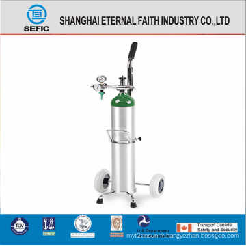 DOT Small Portable Medical Aluminium Oxygen Gas Cylinder